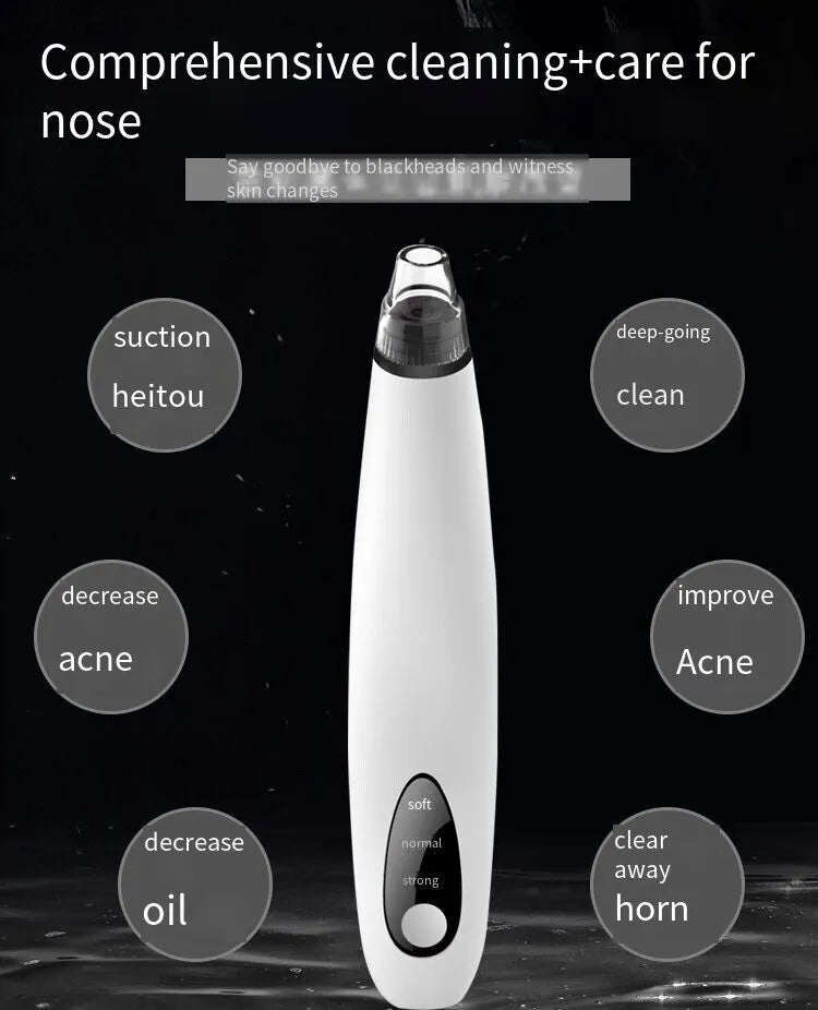 Blackhead Vacuum Remover — Electric Pore Cleanser
