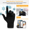Touchscreen Winter Gloves — Windproof Knit, Unisex