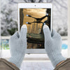 Touchscreen Winter Gloves — Windproof Knit, Unisex