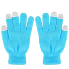 Touchscreen Winter Gloves — Windproof Knit, Unisex