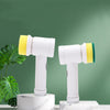 Electric Cleaning Brush — Cordless, 5 Brush Heads